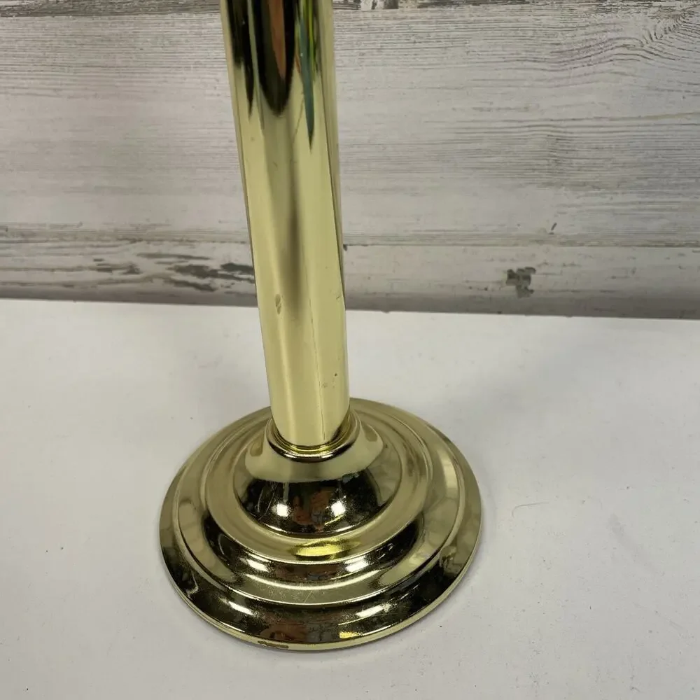 Vintage PartyLite Gaslight Lamp P0472 Candle Holder Brass - Picture 6 of 8